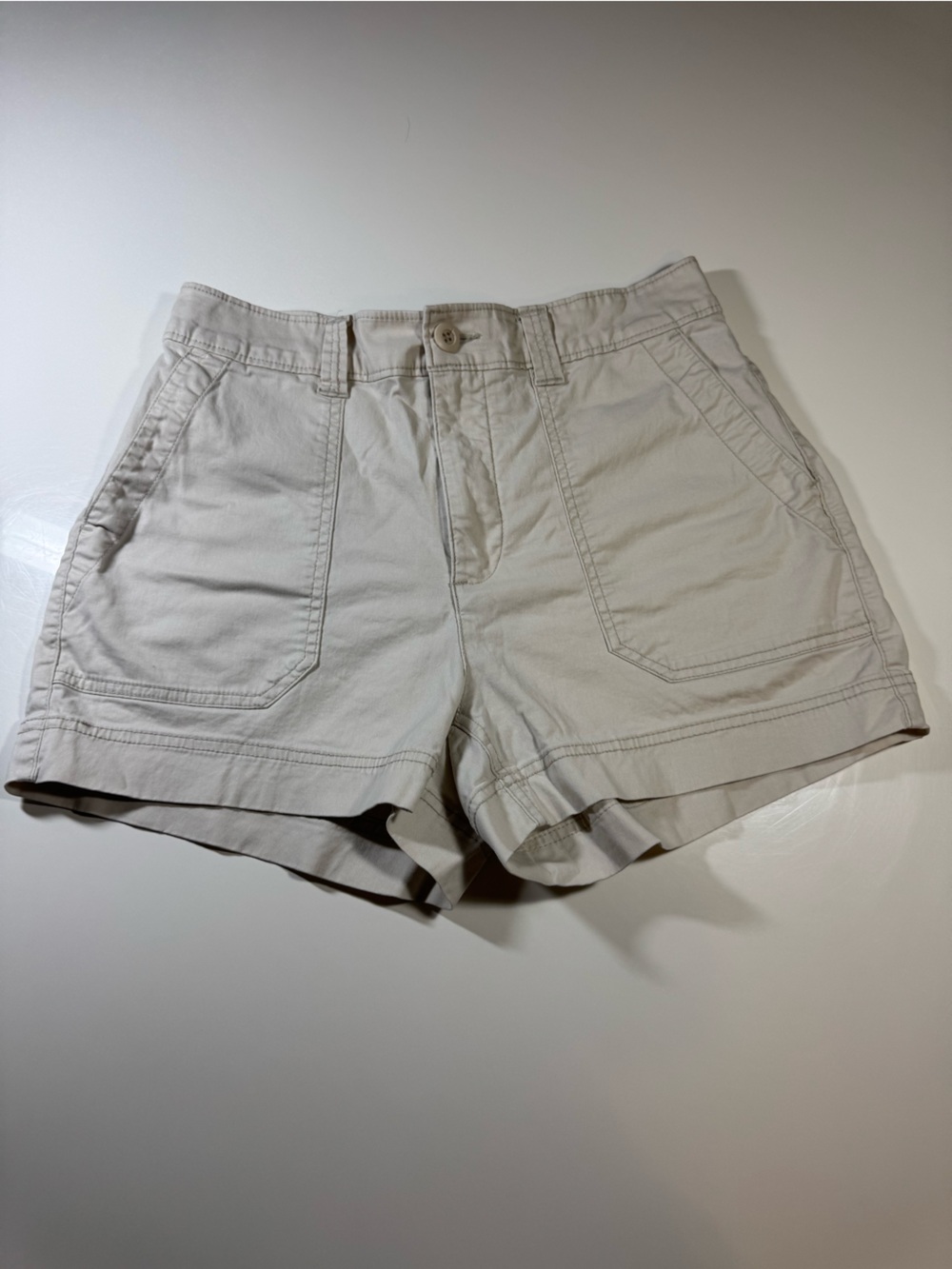 Old Navy Women's Cotton Casual Shorts - Beige
